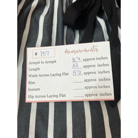 NWT J. Crew Gray & White Striped Off The Shoulder Top With Bow Blouse Size XS - Picture 8 of 8